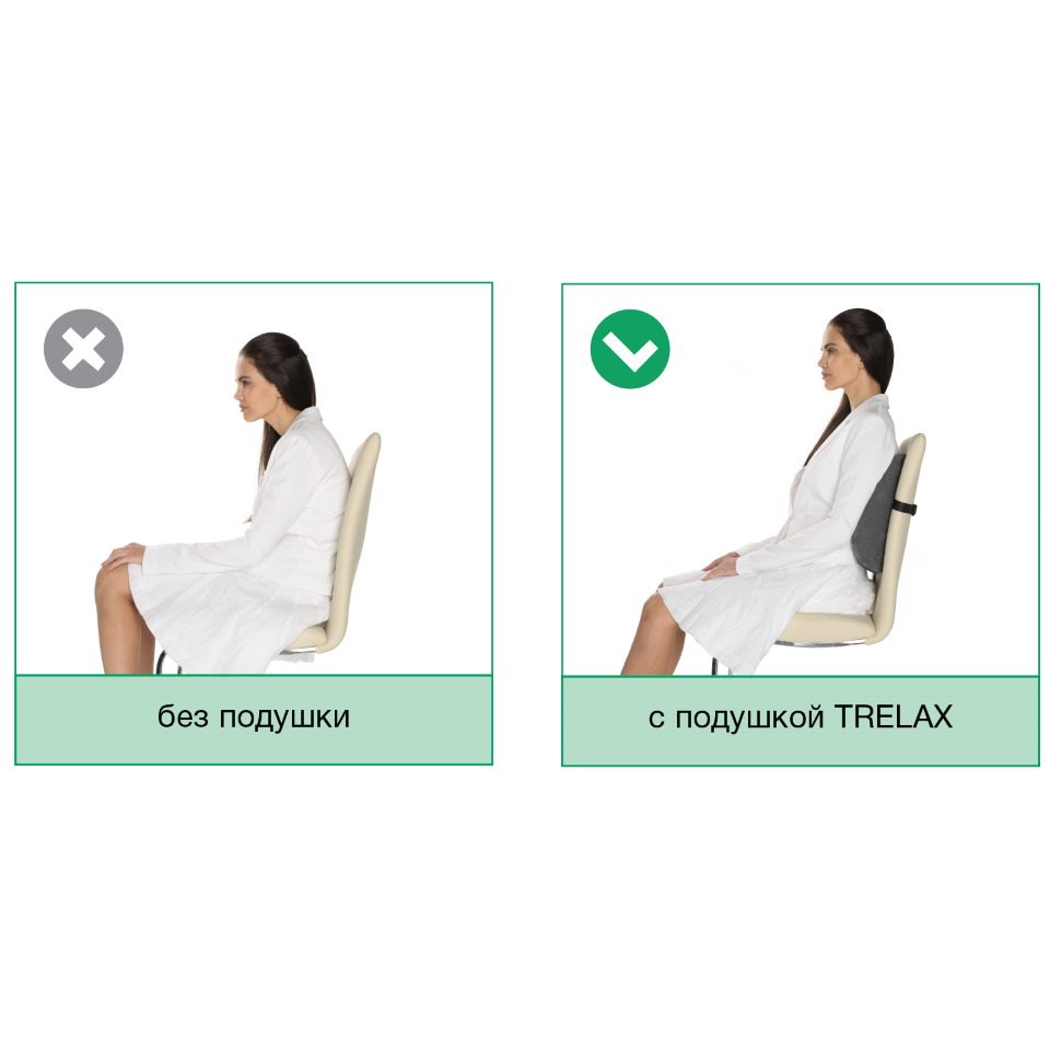 Подушка под спину SPECTRA П04 Трелакс ортопедическая купить в OrtoMir24